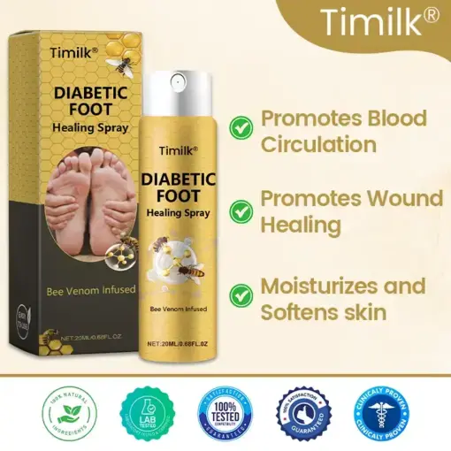 Diabetic Foot Healing Spray – Bee Venom Infused