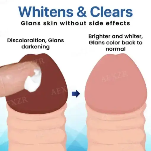 Glans Whitening & Foreskin Corrector Cream