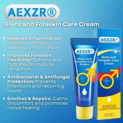 Glans and Foreskin Care Cream