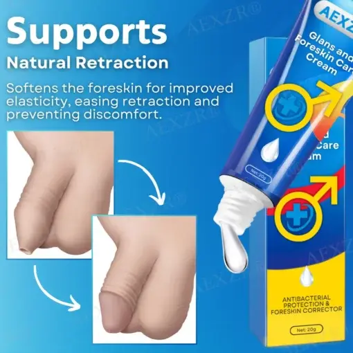 Glans and Foreskin Care Cream