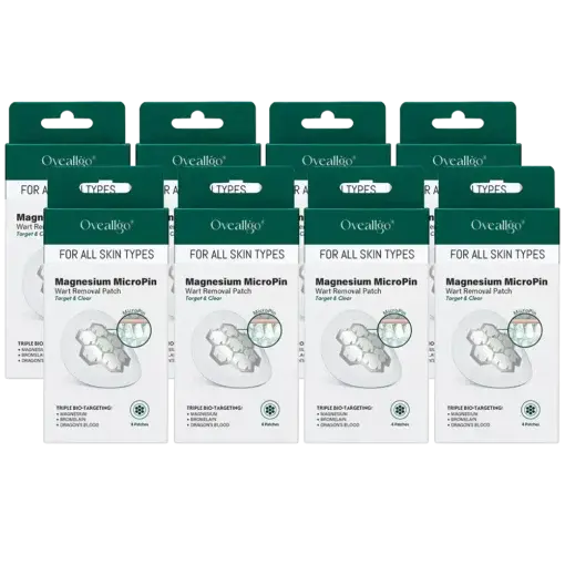 Magnesium MicroPin Target & Clear Wart Removal Patch