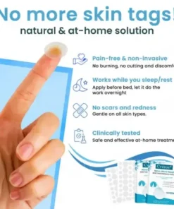 Nano-Micro Needle Skin Tags Removal Patches