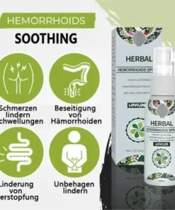 Natural Herbal Hemorrhoid Spray