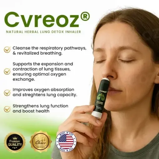 Natural Herbal Lung Detox Inhaler