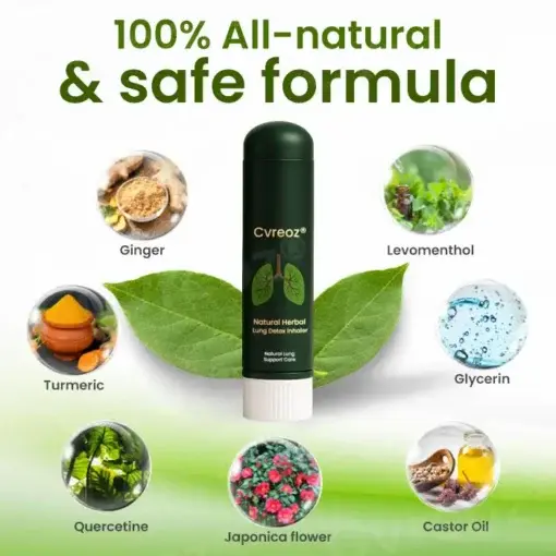 Natural Herbal Lung Detox Inhaler