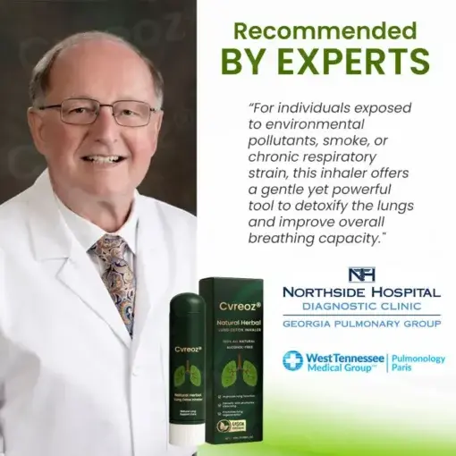 Natural Herbal Lung Detox Inhaler