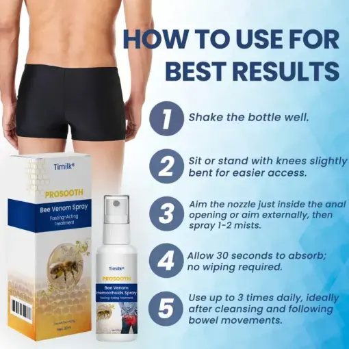 ProSooth Bee Venom Hemorrhoids Spray