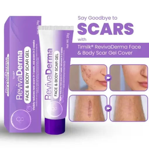 RevivaDerma Face & Body Scar Gel