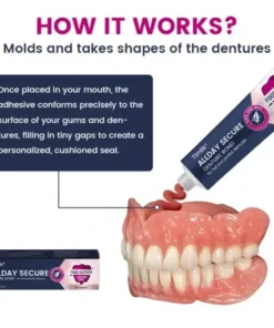 Timilk® AllDay Secure Denture Bond