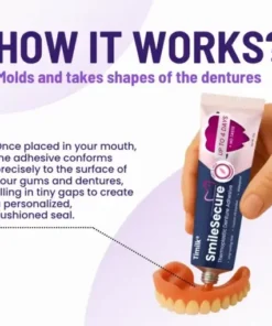 Timilk® SmileSecure Thermoplastic Denture Adhesive